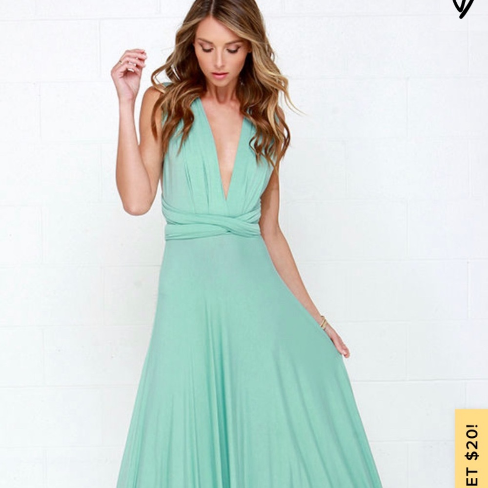 Lulus Tricks of the Trade infinity dress